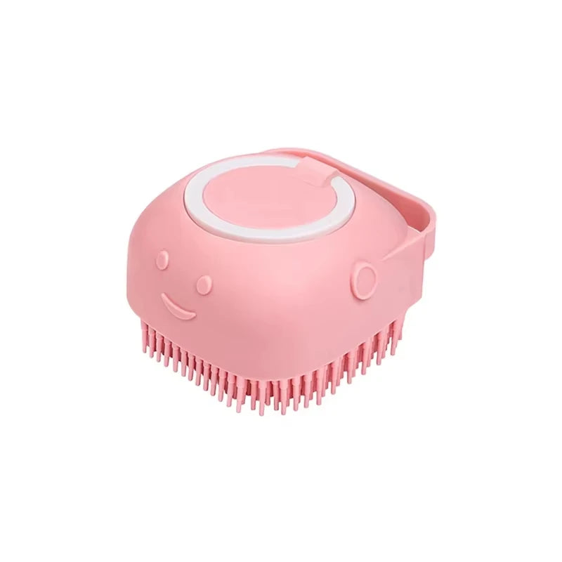 Lussuosa Shampoo Dispensing Cleaning Brush for Pets